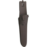 Mora Pro C Fixed Blade Knife For Outdoor Enthusiasts With Red Rubberized Handle Carbon Steel Blade Belt Sheath by Mora