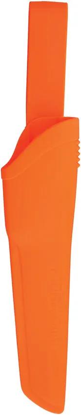 Mora Bushcraft Knife Orange M-12492 - High Visibility Fixed Blade With Firestarter Spine For Campers by Mora