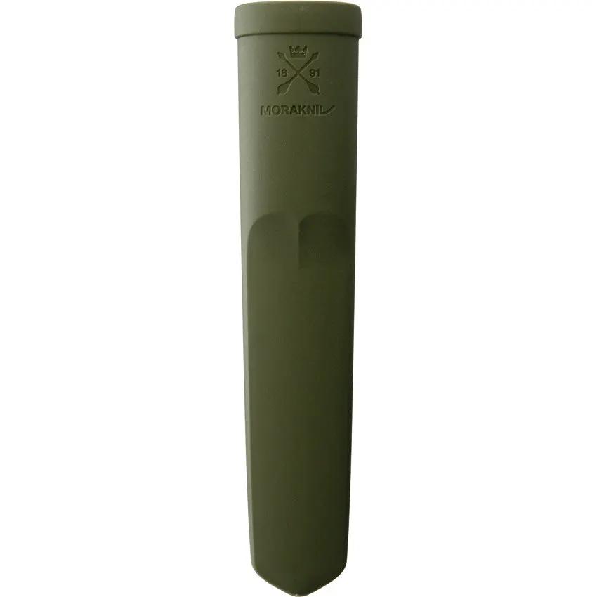 Mora Kansbol Knife Sheath Basic OD Green - Durable Belt Sheath With Drain Holes For Outdoor Enthusiasts by Mora