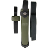 Mora Kansbol Multi Mount Sheath M-12645 - Durable OD Green Belt With Drain Holes For Outdoor Use by Mora