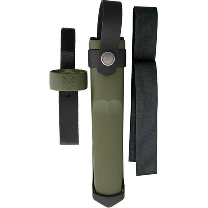 Mora Kansbol Multi Mount Sheath M-12645 - Durable OD Green Belt With Drain Holes For Outdoor Use by Mora
