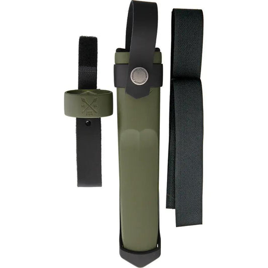 Mora Kansbol Multi Mount Sheath M-12645 - Durable OD Green Belt With Drain Holes For Outdoor Use by Mora