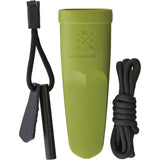 Mora Eldris Kit Green Outdoor Survival Knife For Outdoor Enthusiasts With Paracord Fire Starter Sheath by Mora