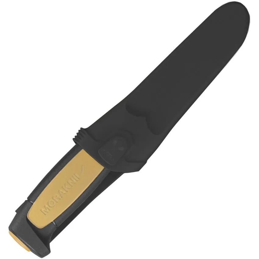 Mora Basic 511 Outdoor Knife Rugged Stainless Blade 3.5 Inch, 8 Inch Overall, Black Tan Handle Belt Sheath by Mora