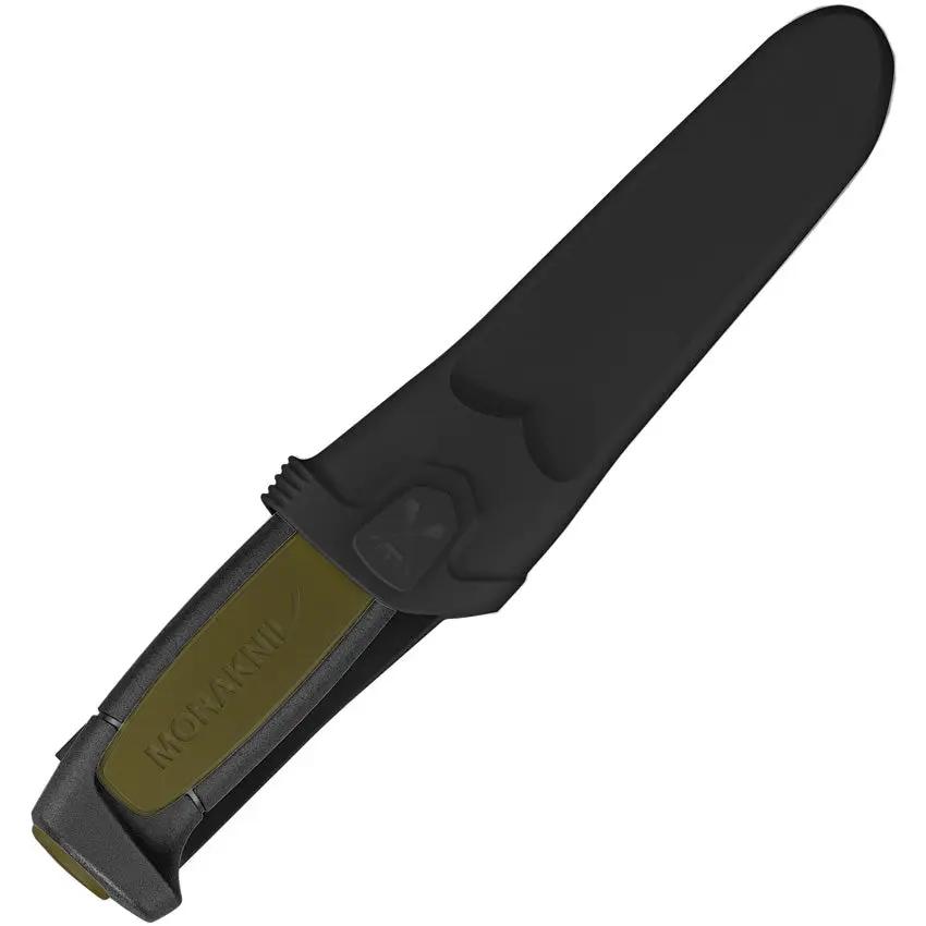 Mora Basic 511 Knife Durable Stainless Blade Three Point Five Inch Handle Black Green For Outdoor Enthusiasts by Mora