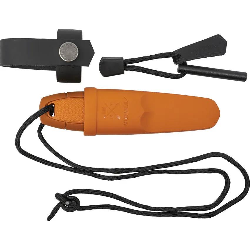 Mora Eldris Kit Orange Knife With Paracord Fire Starter And Secondary Lock Sheath For Outdoor Enthusiasts by Mora