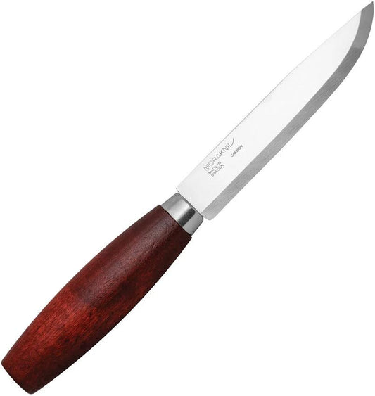 Mora Classic No 3 Carbon Steel Knife Red Birch Handle Pro by Mora