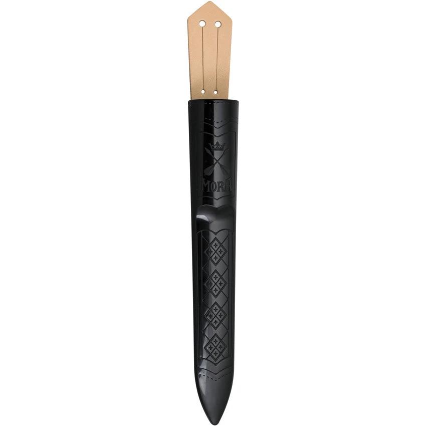 Mora Classic No 3 Carbon Steel Knife Red Birch Handle Pro by Mora