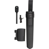 Mora Garberg Survival Kit Knife Black 9in Overall With DLC Blade Scandi Grind Detachable Kit For Outdoor Adventurers by Mora