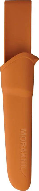 Morakniv Companion Orange Fixed Blade Knife 4 Inch Satin Blade Durable Belt Sheath For Outdoor Enthusiasts by Mora