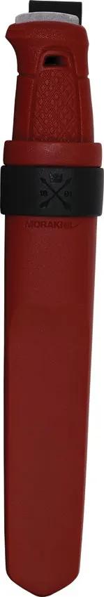 Mora Garberg Fixed Blade Knife 9 Inch Satin Blade Dala Red Handle Sheath For Outdoor Survivalists by Mora