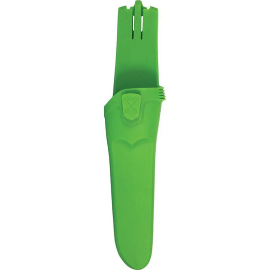 Mora Basic 546 Dala Knife - Satin Blade With Red And Green Handle For Outdoor Enthusiasts by Mora