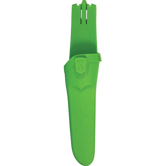 Mora Basic 511 Fixed Blade Knife - Satin Carbon Steel Blade For Outdoor Enthusiasts With Belt Sheath by Mora