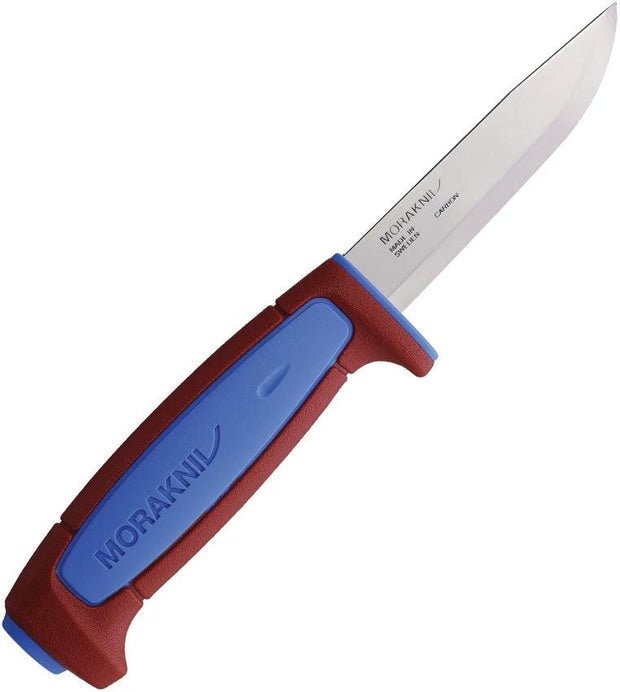 Mora Basic 511 Fixed Blade Blu/Rd M-14501 by Mora