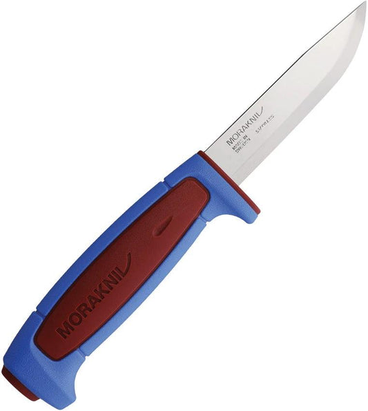 Mora Basic 546 Fixed Blade Red/Blue M-14502 by Mora