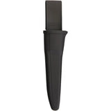 Mora Clipper Durable Outdoor Knife 4 Inch Carbon Steel Blade With Black Rubberized Handle Belt Sheath For Campers by Mora