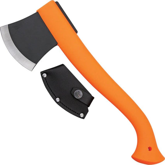 Mora Outdoor Camp Axe M-12058 Orange Handle Lightweight Durable For Campers Ideal For Backpackers by Mora