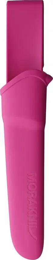 Mora Companion Magenta Knife - Compact Fixed Blade With Stainless Steel Construction And Magenta Handle by Mora