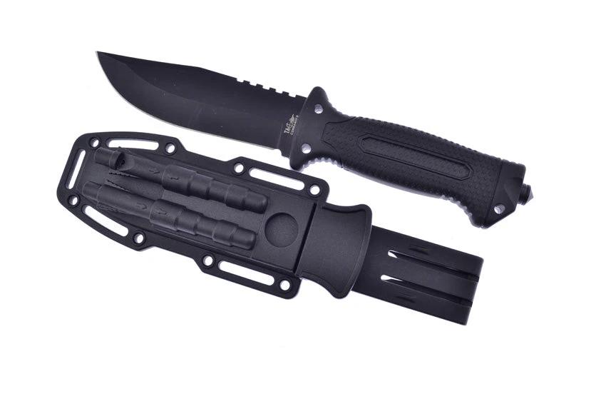 Frost Cutlery Fixed Blade Blk 10.6"" TC-04B by Frost Cutlery