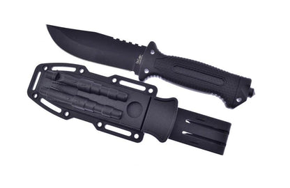 Frost Cutlery Fixed Blade Blk 10.6"" TC-04B by Frost Cutlery