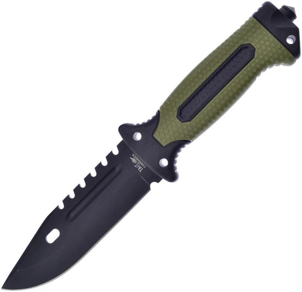 Frost Cutlery Fixed Blade Grn 10.6"" TC-05G by Frost Cutlery
