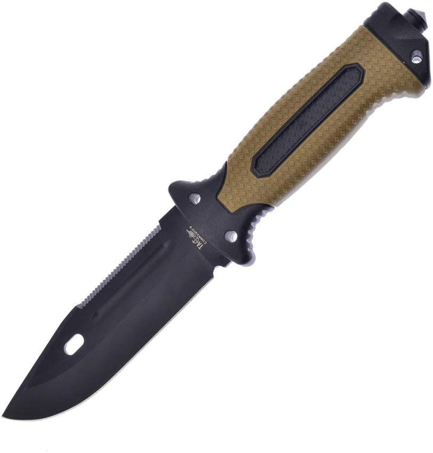 Frost Cutlery Fixed Blade Brown 10.6"" TC-06BR by Frost Cutlery