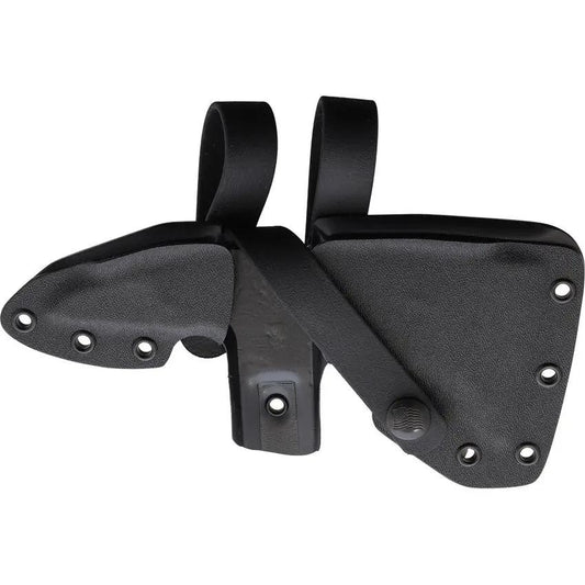 Flagrant Beard Templar Axe - OD Green Cerakote 1095HC With Extended Tang, Spike End, And Kydex Sheath by Flagrant Beard
