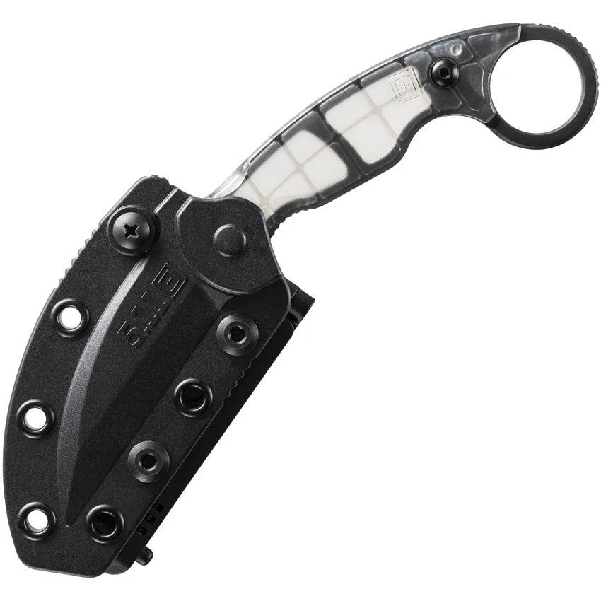 5.11 Tactical Doug Marcaida Talon Fixed Blade 7in D2 Tool Steel FRN Handle Finger Ring Kydex Sheath For Tactical Fans by 5.11 Tactical