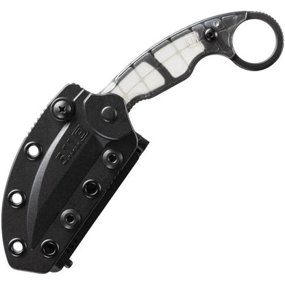 5.11 Tactical Doug Marcaida Talon Fixed Blade 7in D2 Tool Steel FRN Handle Finger Ring Kydex Sheath For Tactical Fans by 5.11 Tactical