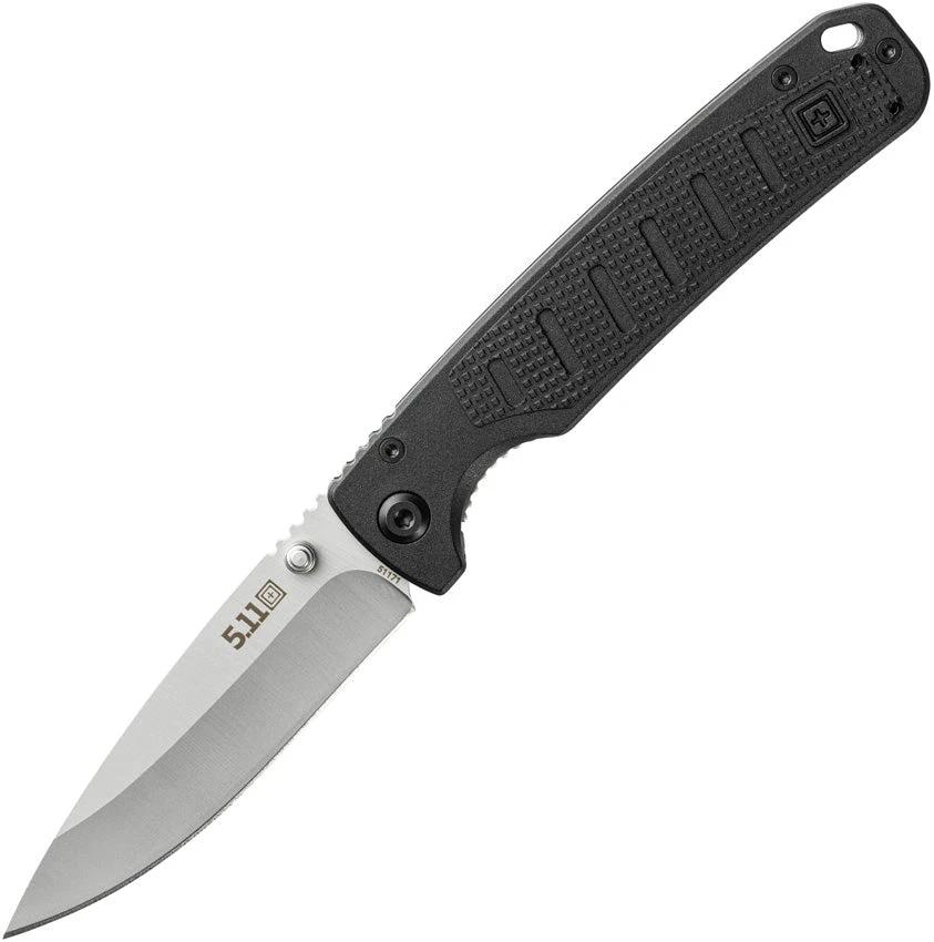 5.11 Tactical Icarus Linerlock Folding Knife Bead Blast 8Cr13MoV FRN Handle For EDC Everyday by 5.11 Tactical