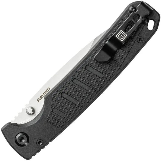 5.11 Tactical Icarus Linerlock Folding Knife Bead Blast 8Cr13MoV FRN Handle For EDC Everyday by 5.11 Tactical