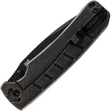 5.11 Ryker Framelock Folding Knife Black G10 Handle D2 Blade 3.5in Closed Ergonomic EDC Tactical by 5.11 Tactical