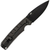5.11 Ryker Framelock Folding Knife Black G10 Handle D2 Blade 3.5in Closed Ergonomic EDC Tactical by 5.11 Tactical