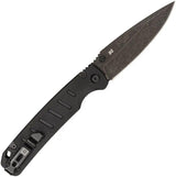 5.11 Braddock Linerlock Knife Black D2 Drop Point Blade With G10 Handle For Tactical Professionals by 5.11 Tactical