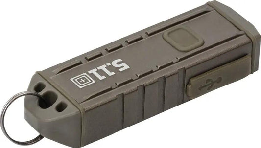 5.11 Tactical Deploy Keychain Flashlight Rechargeable USB C 150 Lumen EDC For Outdoors by 5.11 Tactical