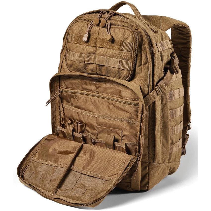 5.11 Tactical Rush24 2.0 Backpack 37L Capacity Hydration Pocket Laptop Ready For Duty Pros by 5.11 Tactical