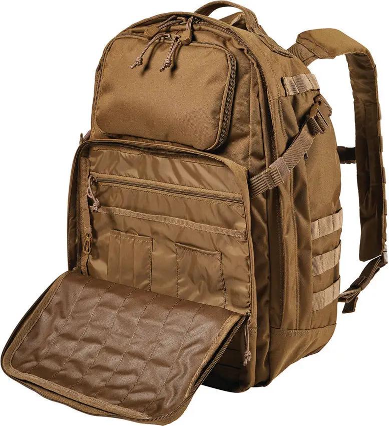 5.11 Tactical Fast-Tac 24 Backpack Kangaroo 37L For Tactical Pros With MOLLE Front Panel Laptop Compartment Hydration by 5.11 Tactical