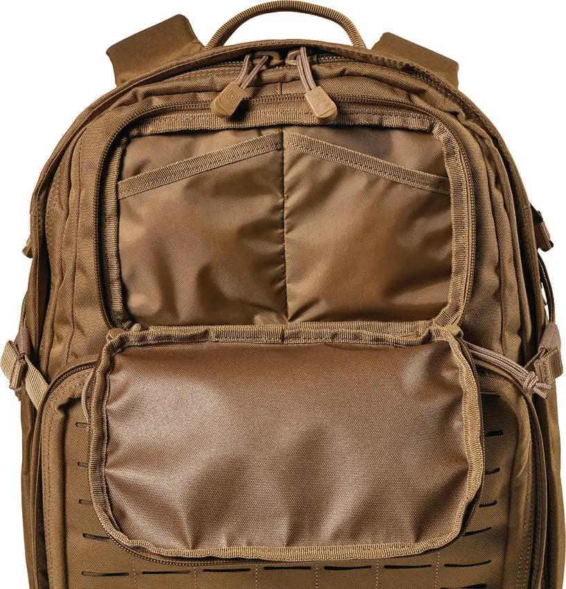 5.11 Tactical Fast-Tac 24 Backpack Kangaroo 37L For Tactical Pros With MOLLE Front Panel Laptop Compartment Hydration by 5.11 Tactical