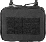 5.11 Tactical Flex Admin Pouch Large Black For Law Enforcement Duty Ready Laser Cut Platform 500D Nylon by 5.11 Tactical