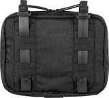 5.11 Tactical Flex Admin Pouch Large Black For Law Enforcement Duty Ready Laser Cut Platform 500D Nylon by 5.11 Tactical