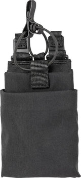 5.11 Tactical Flex Utility Pouch Black With Flex HT Mounting Front And Rear Compartments Bungee Kit For Law Enforcement by 5.11 Tactical