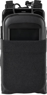5.11 Tactical Flex Utility Pouch Black With Flex HT Mounting Front And Rear Compartments Bungee Kit For Law Enforcement by 5.11 Tactical