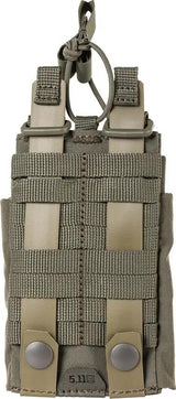 5.11 Tactical Flex Utility Pouch Ranger Green For Pros Stretch Pouch With Front And Rear Compartments Flex HT Mount by 5.11 Tactical