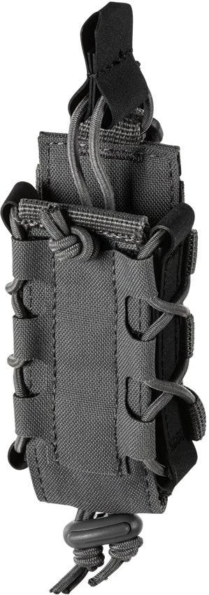 5.11 Tactical Flex Single Pistol Mag Pouch MOLLE Compatible with Bungee Retention and Drain Hole For Tactical Pros by 5.11 Tactical