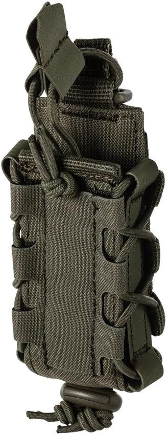5.11 Tactical Flex Single Pistol Mag Pouch Ranger Green 500D Nylon MOLLE Front Panel For Tactical Operators by 5.11 Tactical