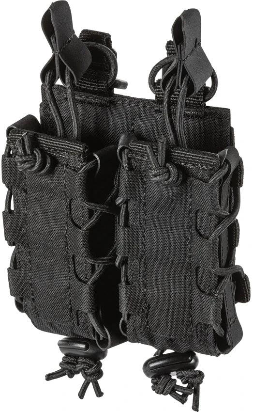 5.11 Tactical Flex Double Pistol Mag Pouch MOLLE Front Panel With Bungee Retention For Law Enforcement by 5.11 Tactical