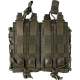 5.11 Tactical Flex Double Pistol Mag Pouch 57103-186 With Laser Cut MOLLE Panel For Operators Ranger Green by 5.11 Tactical