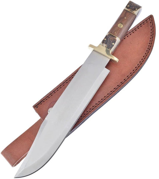 Frost Cutlery Bowie Bone/Wood TS-03WD/ST by Frost Cutlery