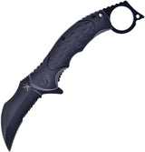 Frost Cutlery Black Raven Linerlock A/O TX-52B by Frost Cutlery