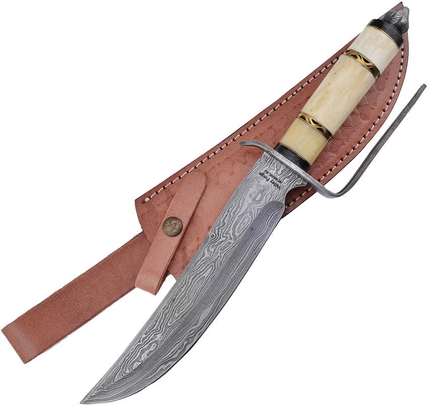 Frost Cutlery Bowie Damascus VFD-82SB by Frost Cutlery